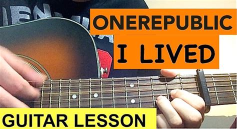 "I LIVED" - OneRepublic GUITAR TUTORIAL/LESSON Chords Easy How to Beginn... | Guitar tutorial ...