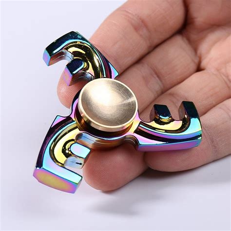 [61% OFF] Fidget Toy Tri Finger Spinner Relaxation Gift | Rosegal