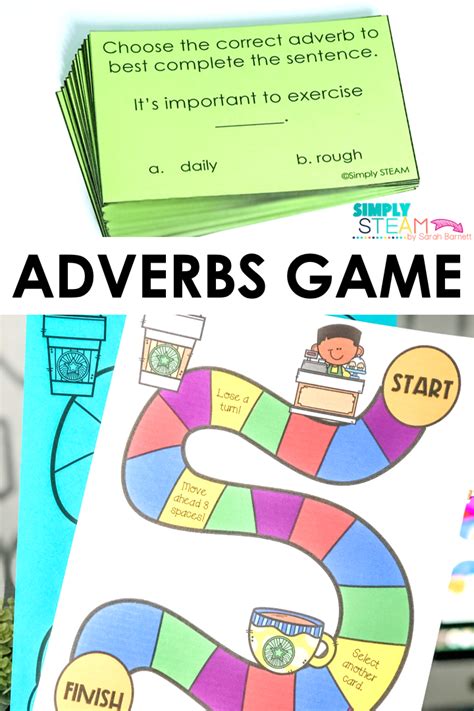 Adverbs Games | Adverbs, Elementary learning games, Adverbs game