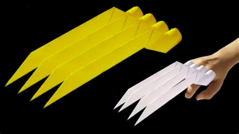 How to Make a Paper Wolverine Claws|How to Make Stuff out of Paper|How to Make Cool Stuff With ...