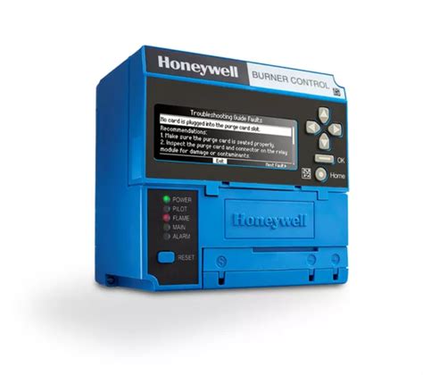 Honeywell 7800 SERIES burner control unit | Honeywell