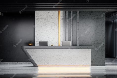 Modern Marble Reception Desk | atelier-yuwa.ciao.jp