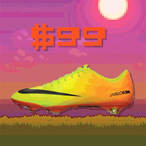 16 bit video game inspired NIKE Soccer Shoes Catalogue on Behance