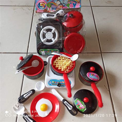 Jual Mainan Masak Masakan Kitchen Set LM 9 / maenan anak perempuan ...