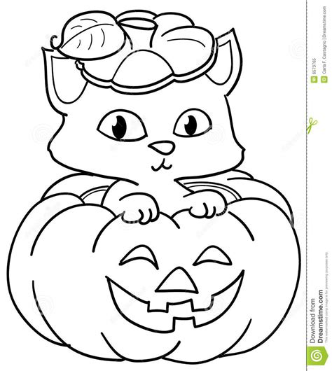 Halloween Cat Drawing at PaintingValley.com | Explore collection of ...