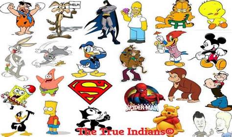 100+ Best Cartoon Characters of Television - The True Indians