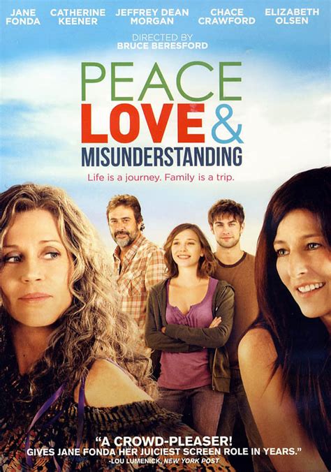 Peace Love & Misunderstanding (CA Version) on DVD Movie