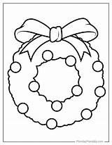 33 Christmas Wreath Coloring Pages Free PDF Printables sketch template
