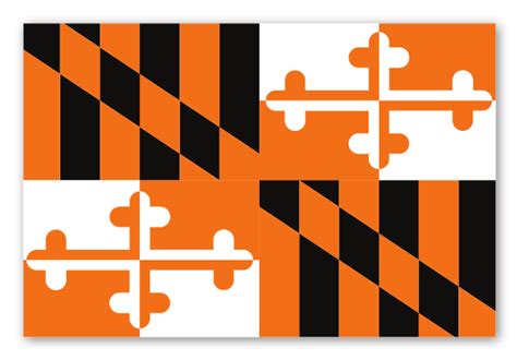 Maryland Flag Vector at GetDrawings | Free download