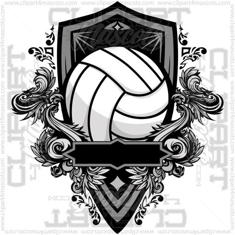 Volleyball Graphic Image. Vector or Jpg Formats.