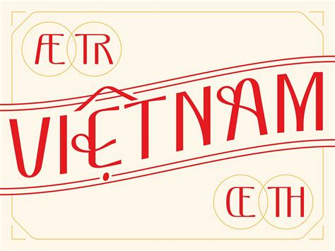 Nét uyển chuyển của bộ typeface lấy cảm hứng từ tà áo dài Việt - Sài ...