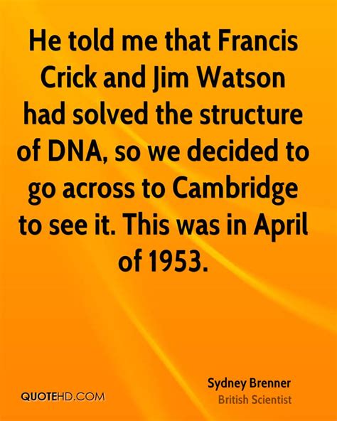 Watson And Crick Quotes. QuotesGram