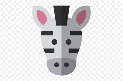 Zebra Party Horn Png Picture - Cartoon Zebra Head Silhouette Emoji,Zebra Emoji - free ...