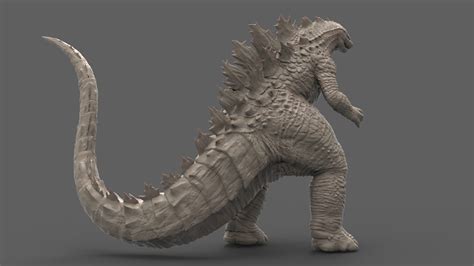 Godzilla 3D Model - FlippedNormals