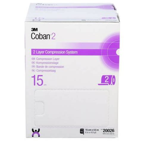 Coban 2 Lite Two-Layer Compression System with Stocking 2794N - Each - Alpha Medical Solutions ...