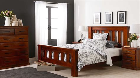 Albury Queen Bed | Queen bedroom suite, Space saving furniture bedroom, Bedroom bedside table