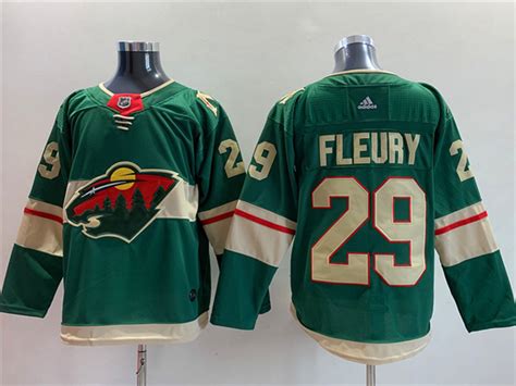 Minnesota Wild #29 Marc-Andre Fleury Green Jersey - TTE Trading.,Ltd [tteroom]