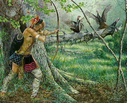 HIS - WOODLAND ENCOUNTER | Native american artwork, Indian artwork ...