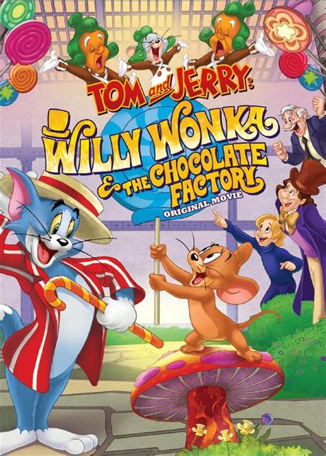 Tom and Jerry: Willy Wonka and the Chocolate Factory movie large poster.