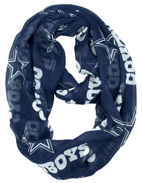 Dallas Cowboys Infinity Scarf | Dallas cowboys, Dallas cowboys women ...