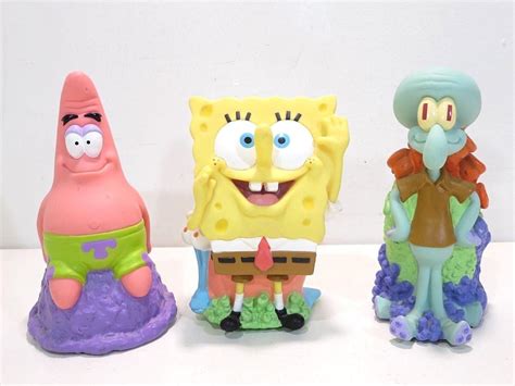 Mattel 2000 Spongebob Squarepants Squidward Patrick Talk And Laugh ...