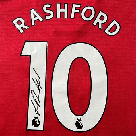 Manchester United - Marcus Rashford - Autograph, Jersey - Catawiki