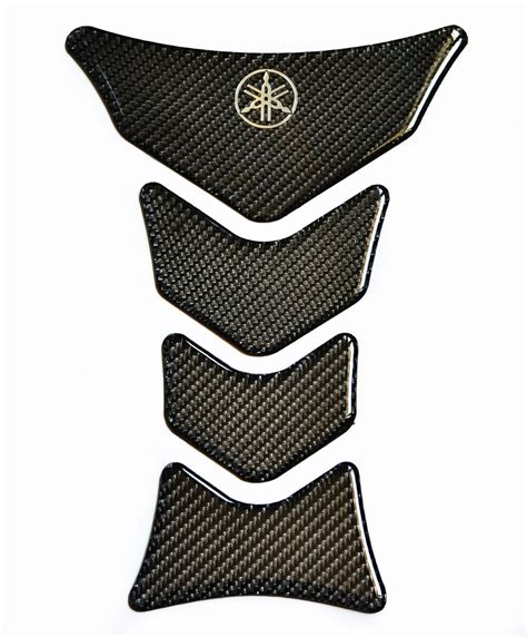 Carbon Fiber Motorcycle Tank Protector Pad for Yamaha FJR YZF R1 R6 R-1 FZ1 FZ8 FZ6: Amazon.co ...