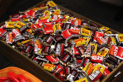 Mini Chocolate Bars | Mini Chocolate Bars at a Halloween Par… | Steven Miller | Flickr