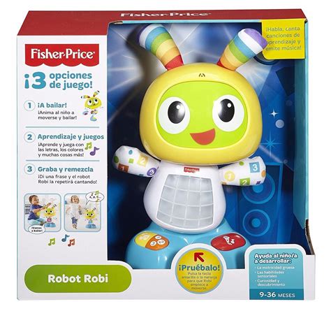 Fisher Price Robot Interactivo Bibot Juguetes Niños Musical - S/ 180,00 ...