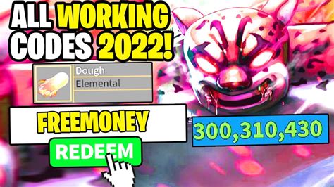 *NEW* ALL WORKING CODES FOR BLOX FRUITS IN 2022! ROBLOX BLOX FRUITS ...