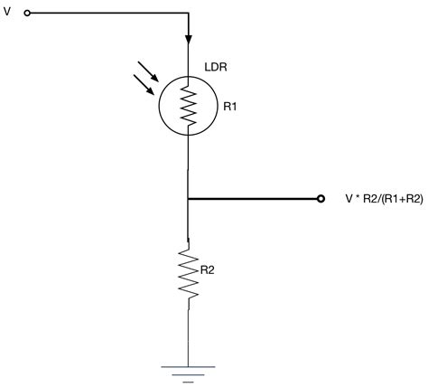 Photoresistor Circuit Diagram : Ldr Darkness And Light Detector Sensor ...