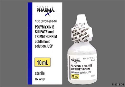 Polytrim (polymyxin B / trimethoprim): Basics, Side Effects & Reviews