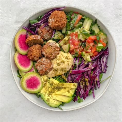 Fancy Falafel Bowl - I Hart NutritionI Hart Nutrition