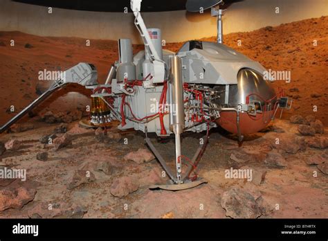 NASA Viking Mars lander model Kennedy Space Center Cape Canaveral Stock ...