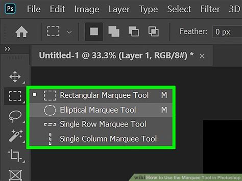 How to Use the Marquee Tool in Photoshop