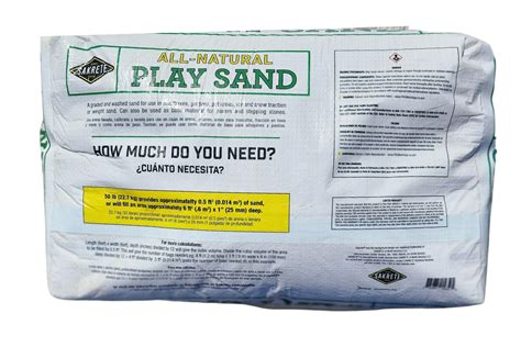 Sakrete All Natural Play Sand 50 lb bag – Circle M Landscape