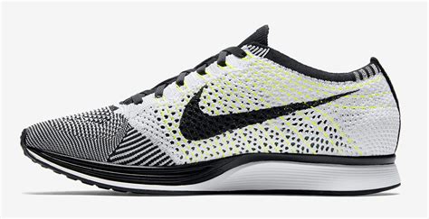 Nike Flyknit Racer White Black Volt - Sneaker Bar Detroit