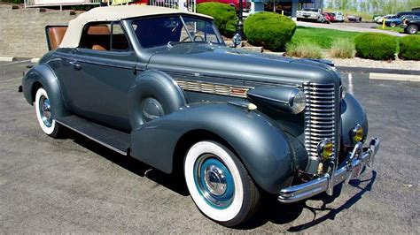 1938 Buick Special Convertible Dynaflash Straight Eight Engine - Rumble Seat - YouTube