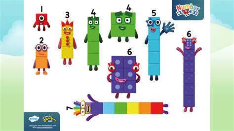 Numberblocks Characters Printable