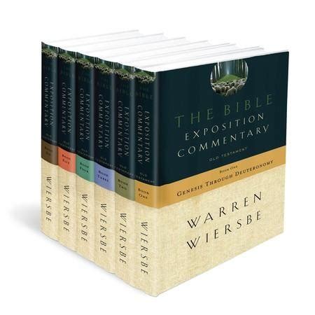 The Bible Exposition Commentary, 6 Volumes: Warren W. Wiersbe: 9786125030474 - Christianbook.com