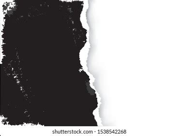 Black Torn Paper Background Place Your Stock Vector (Royalty Free) 1538542268 | Shutterstock