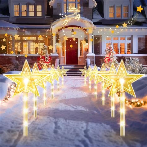 🌟Twinkling Star Outside Christmas Decorations - "Twinkle Twinkle Little ...