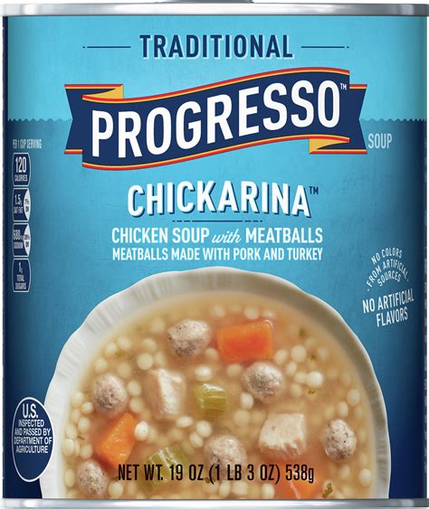 Progresso Traditional, Chickarina Soup, 19 oz - Walmart.com - Walmart.com