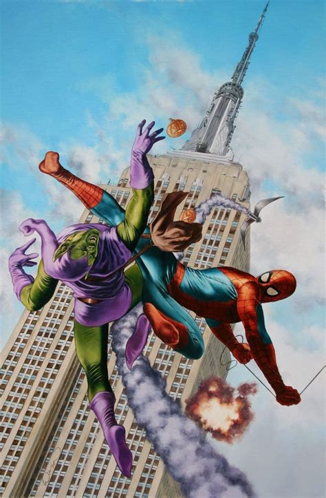 Spider Man Vs Green Goblin Wallpaper