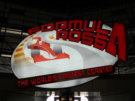 Travels - Ballroom Dancing - Amusement Parks: Formula Rossa, the fastest roller coaster in the ...