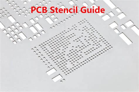 SMT PCB Stencil Guide for Solder Paste Printing - TechSparks