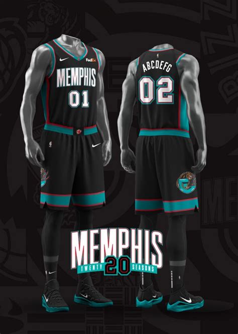 Memphis Grizzlies Throwback Jersey : Jersey sizes are standard us sizes ...