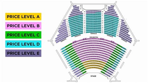 Redondo Beach Performing Arts Center Seating Chart | Printable ...