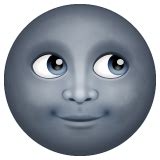 🌚 New Moon Face Emoji on WhatsApp 2.19.352