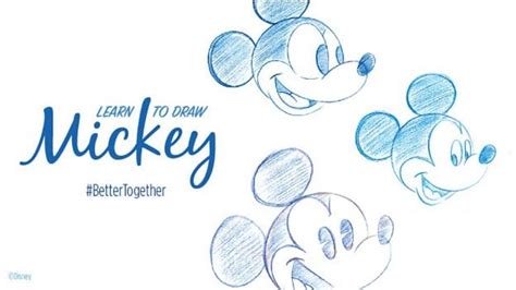 Draw Mickey Mouse at Home with A Disney Parks Artist | Disney Parks Blog